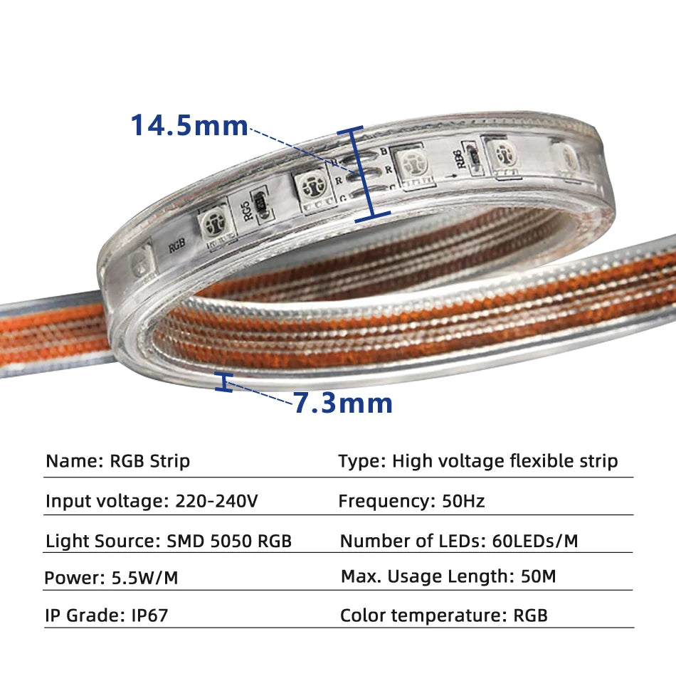 LED Colorful Strip Light